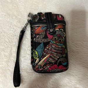Owl wallet and phone holder